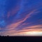 sunset south of slaton, tx