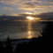Sun rise in Kodiak