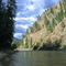 Upriver view from Paine Creek Camp