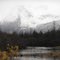 View of the Brabazon Range from East Alsek River