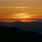 Sunset over Alaska Range (McKinley on Right) from Pioneer Peak, Alaska