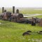 Railroad relics