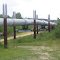 This pipe line carries oil from Prudhoe Bay, production is now down by 70% from it's peak.  Oil fields around the world are failing too.  World production has not grown for 5 years, but population is up by 7 %.  That explains the prices today.