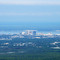 View over Anchorage to the Mt. McKinnley / Alaska
