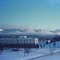 View of Chugach Foothills from Ft. Richardson  more southerly 11/77