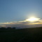 Atardecer en Santiago.