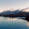 Espejo en el Lago Nahuel Huapi. 1986.