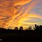 Atardecer de otoño en Ezeiza, Buenos Aires