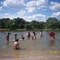 Balnerario camping Los Algarrobos sobre arroyo El Gualeyan