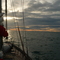 Oil platforms in Magellan Strait