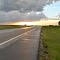 Atardecer con Tormenta - Autopista Rosario/Villa María