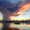 Atardecer en Embalse
