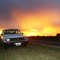 Atardecer en la ruta 7 con el R12 (jfe)