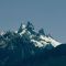 Cerro Tres Picos, 2492 msnm,  al noroeste de Cholila