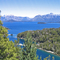 Vista desde la telesilla, Isla Victoria, Lago Nahuel Huapi, Argentina