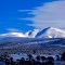 Últimos cerros nevados.