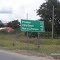 Cartel indicador - Llegando a Pinamar
