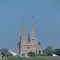 Basílica de Lujan (Bs.As.) desde la autopista del Oeste - ecm