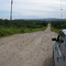 Salida de camino rural a ruta E53 Rios Ceballo Cordoba, Arg.