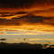 Atardecer desde la ruta