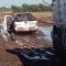 trabajando en el pantano