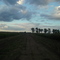 atardecer en el campo