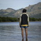 contemplando el lago