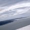 Patagonia desde el aire. Vista de la ría de  Río Gallegos, Santa Cruz, Argentina