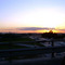 Sunset at the junction
