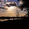 Atardecer sobre rio Gualeguay