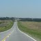 Vista de la ruta hacia Tandil.