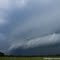 Tormenta (Pampero) sobre la llanura