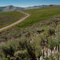 Craters of the Moon. Pioneer Mountains foothills
