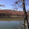 view of Lake Wilson, Fayetteville, AR from Joe Clark trail