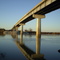 Bridge Over White River on Hwy. 122, Oil Trough Access