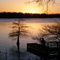 Lake Chicot - Fishing at Sunset