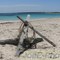 Beach Cross at East Wallaby Island - Abrolhos Islands - WA