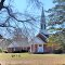 VIRGINIA: GLOUCESTER: The First United Baptist Church, 6188 George Washington Memorial Highway (U.S. Route 17) cemetery view