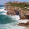 The Gap with smashing waves