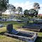 Kilcoy Cemetery with Grave of Kenny and Super MacDonald in foreground