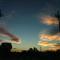 Poles Apart - clouds at sunset