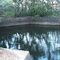 water tank reservoir for steam locos on ridge west of town