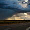 Watching thundershowers west of Penong, SA