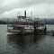 The Columbia Gorge Sternwheeler near the Cascade Locks