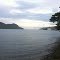 Looking across KIETA Harbour to Kieta Whalf area in Bougainville on right, with Pok Pok Island  across on left, in PNG, Photo by Rosita Lung, on 18-01-2013