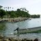 banana boats bring in folk from surrounding islands