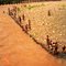 Boys and Young Men Bathing and Washing Naked in BUMBU River below Bumbu Road Bridge, OMILI, LAE MOROBE Province  PNG