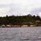 Approaching VOCO Point and Lutheran Shipping area in front of Mount LUNAMAN, in HUON GULF,  MOROBE Province  PNG