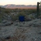 Sunset from camp on Bonanza Rd