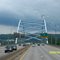 NEVILLE ISLAND BRIDGE,PENNSYLVANIA,USA